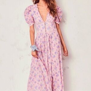 LOVESHACKFANCY | Stacey Duster maxi Dress | Medium